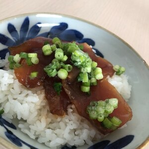 鮪刺身が残ったら☆漬け丼☆